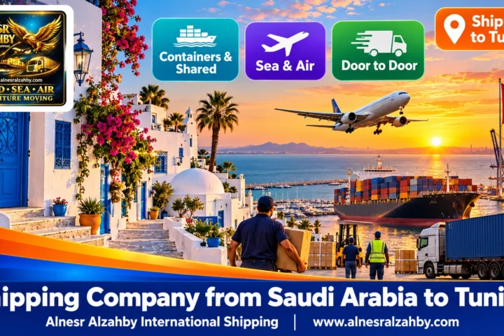Shipping Company from Saudi Arabia to Tunisia — Alnesr Alzahby International Shipping