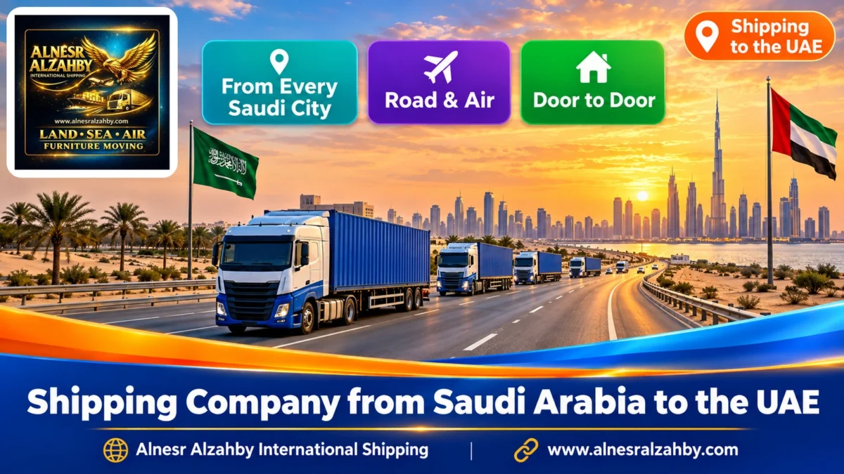 Shipping Company from Saudi Arabia to the UAE — Alnesr Alzahby International Shipping