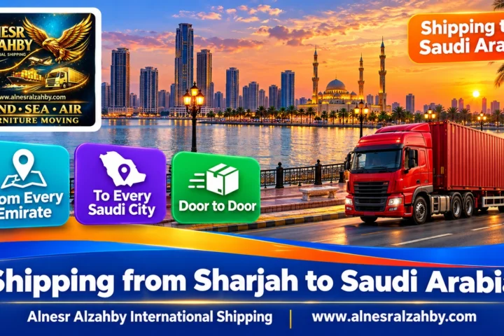 Shipping Company from Sharjah to Saudi Arabia — Alnesr Alzahby International Shipping
