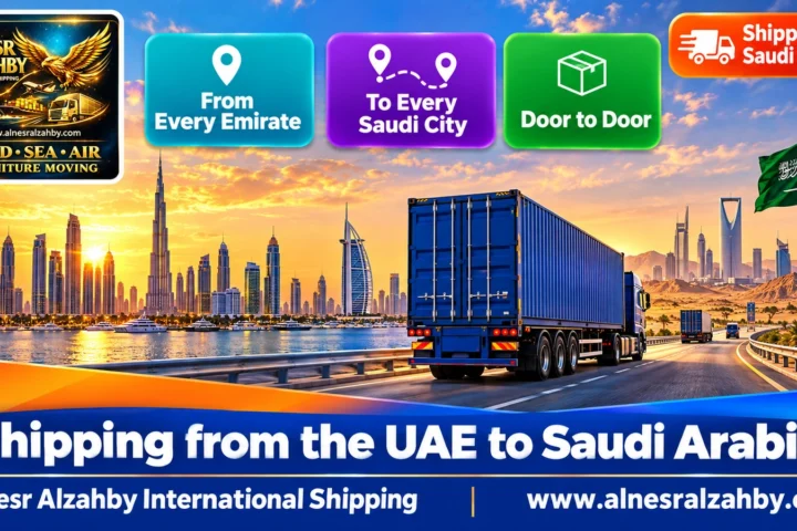 Shipping Company from The UAE to Saudi Arabia — Alnesr Alzahby International Shipping