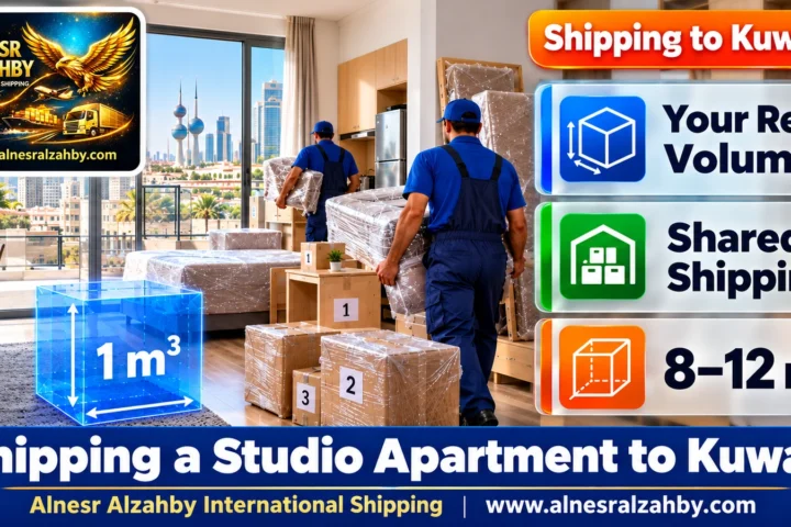 Shipping a Studio Apartment to Kuwait — Alnesr Alzahby International Shipping