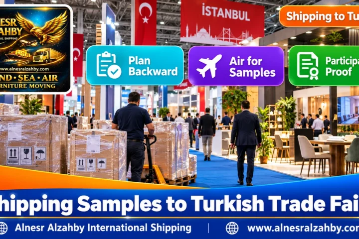 Shipping Samples to Turkish Trade Fairs — Alnesr Alzahby International Shipping