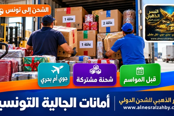 أمانات الجالية التونسية — النسر الذهبي للشحن الدولي