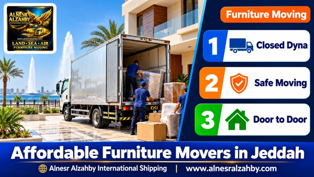 Affordable Furniture Movers in Jeddah — Alnesr Alzahby