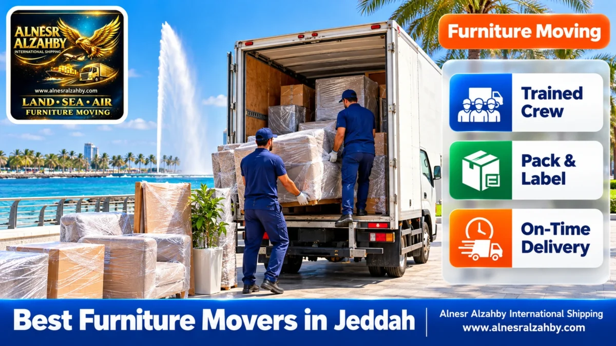 Best Furniture Movers in Jeddah — Alnesr Alzahby