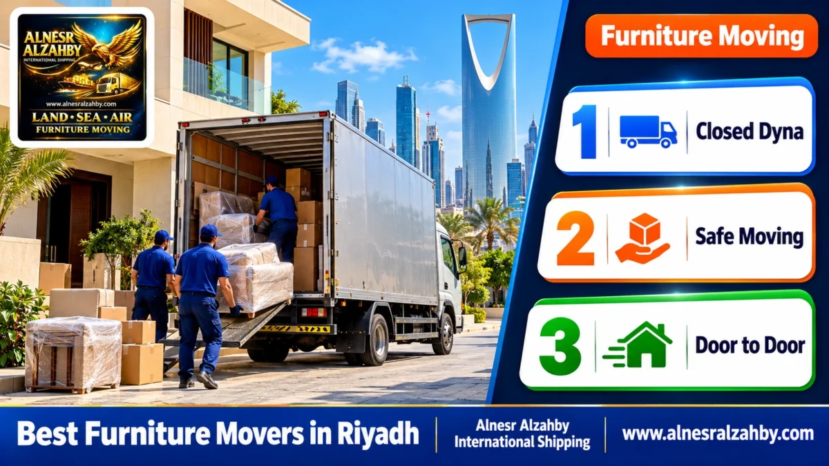 Best Furniture Movers in Riyadh — Alnesr Alzahby