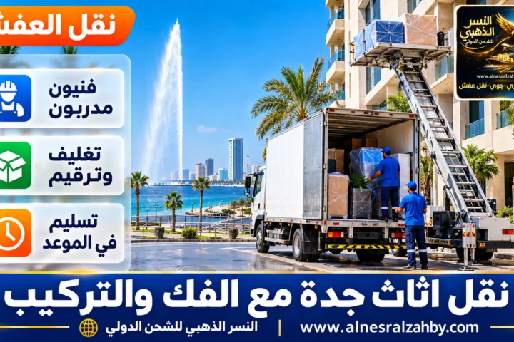 نقل اثاث جدة مع الفك والتركيب — النسر الذهبي