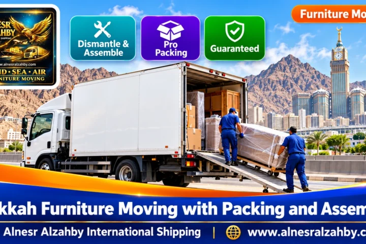 Makkah Furniture Moving with Packing and Assembly — Alnesr Alzahby
