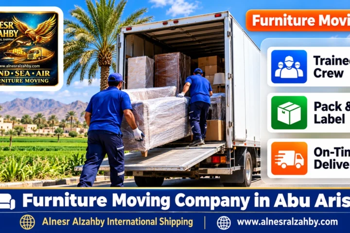 Furniture Moving Company in Abu Arish — Alnesr Alzahby