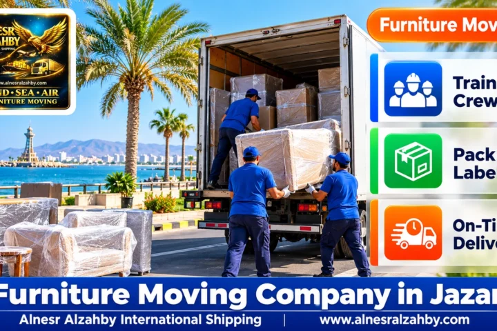 Furniture Moving Company in Jazan — Alnesr Alzahby