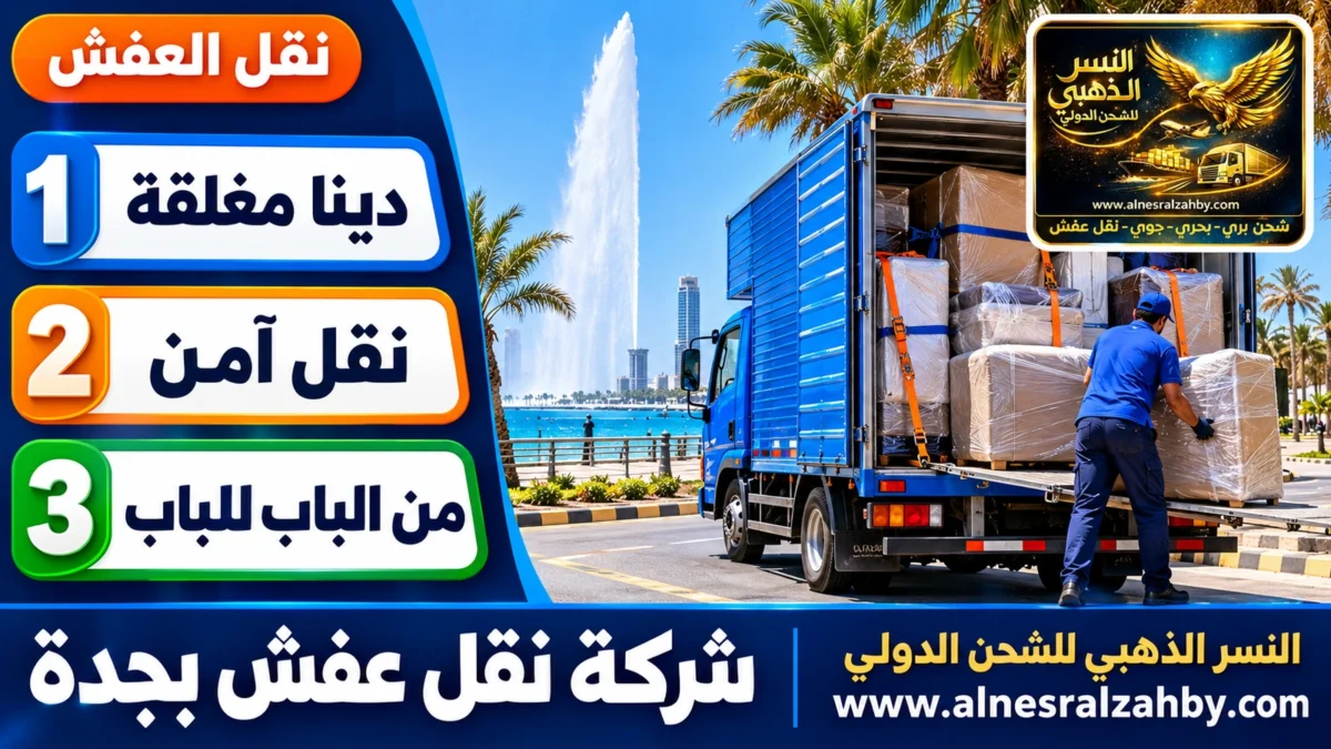 شركة نقل عفش بجدة — النسر الذهبي