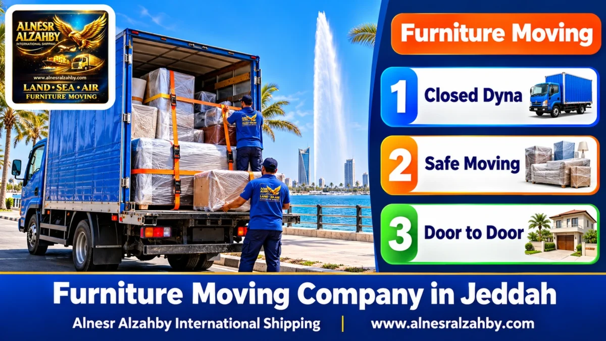 Furniture Moving Company in Jeddah — Alnesr Alzahby