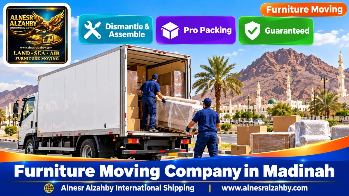 Furniture Moving Company in Madinah — Alnesr Alzahby
