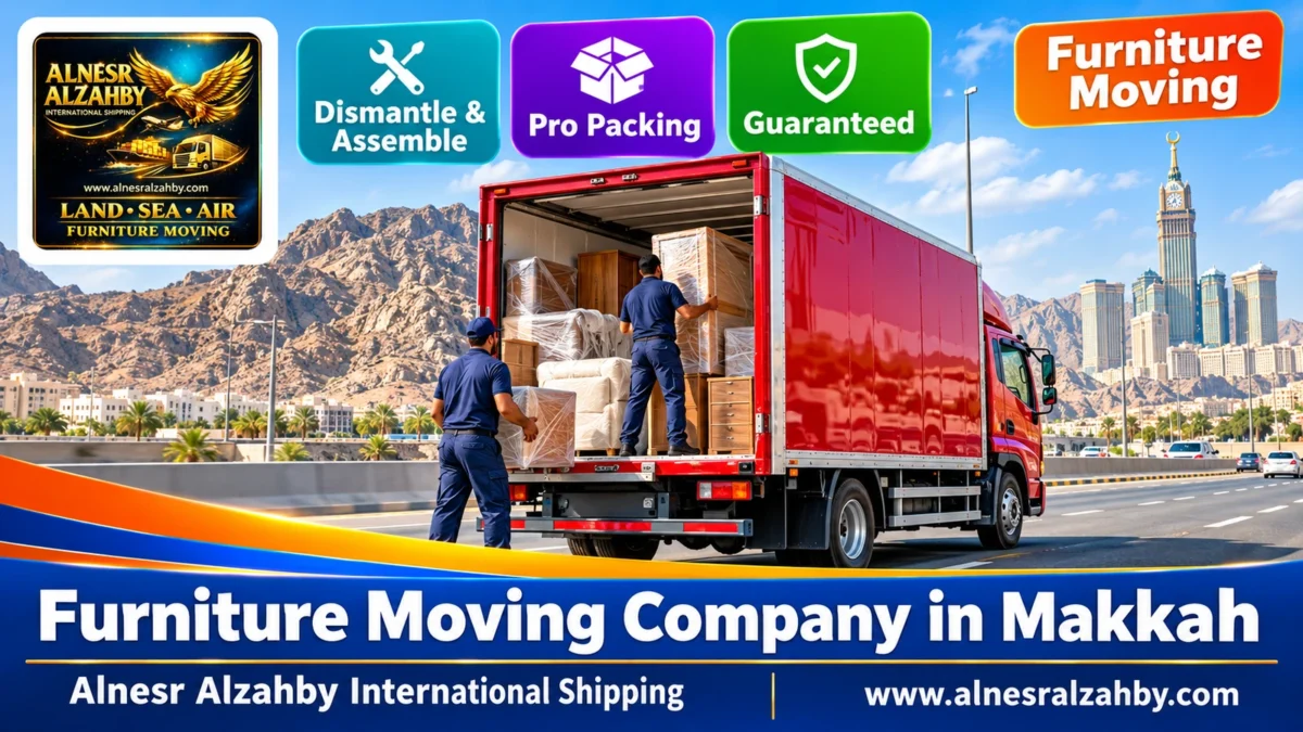 Furniture Moving Company in Makkah — Alnesr Alzahby