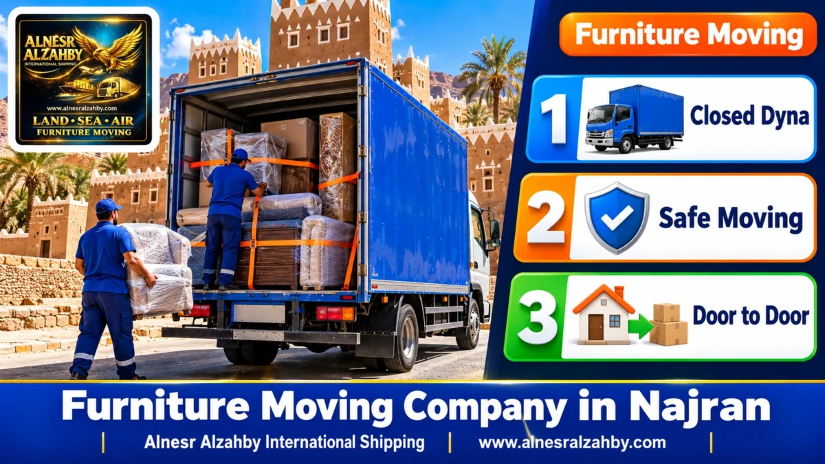 Furniture Moving Company in Najran — Alnesr Alzahby