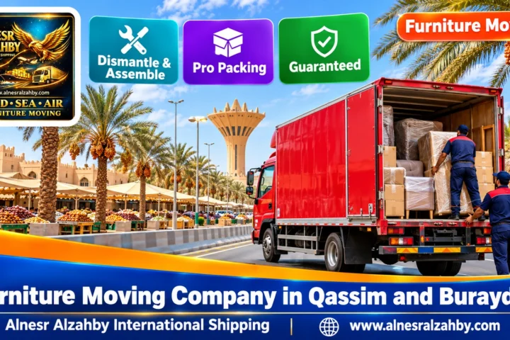 Furniture Moving Company in Qassim and Buraydah — Alnesr Alzahby