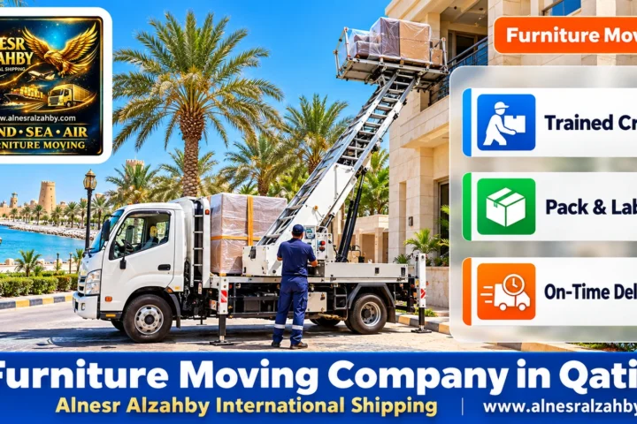Furniture Moving Company in Qatif — Alnesr Alzahby