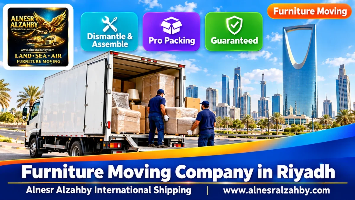 Furniture Moving Company in Riyadh — Alnesr Alzahby