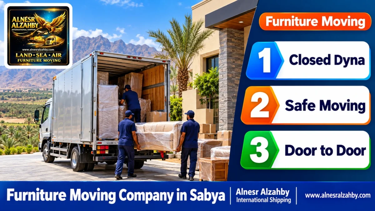 Furniture Moving Company in Sabya — Alnesr Alzahby