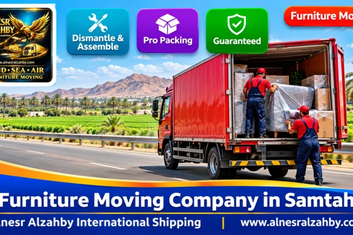 Furniture Moving Company in Samtah — Alnesr Alzahby