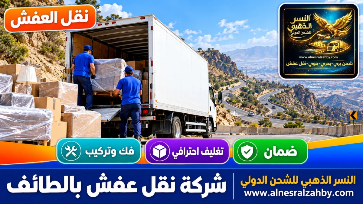 شركة نقل عفش بالطائف — النسر الذهبي