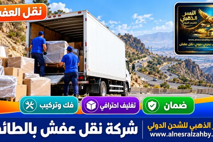 شركة نقل عفش بالطائف — النسر الذهبي