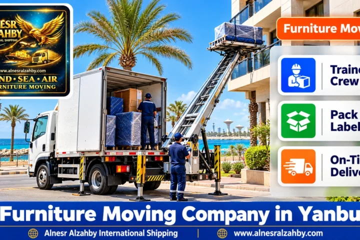 Furniture Moving Company in Yanbu — Alnesr Alzahby
