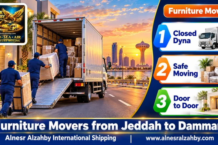 Furniture Movers from Jeddah to Dammam — Alnesr Alzahby