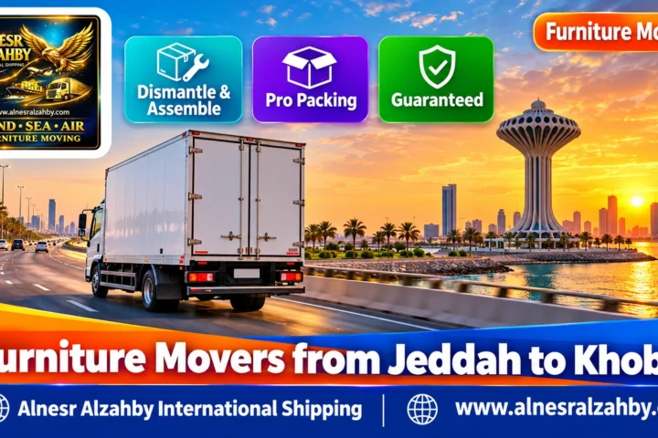 Furniture Movers from Jeddah to Khobar — Alnesr Alzahby