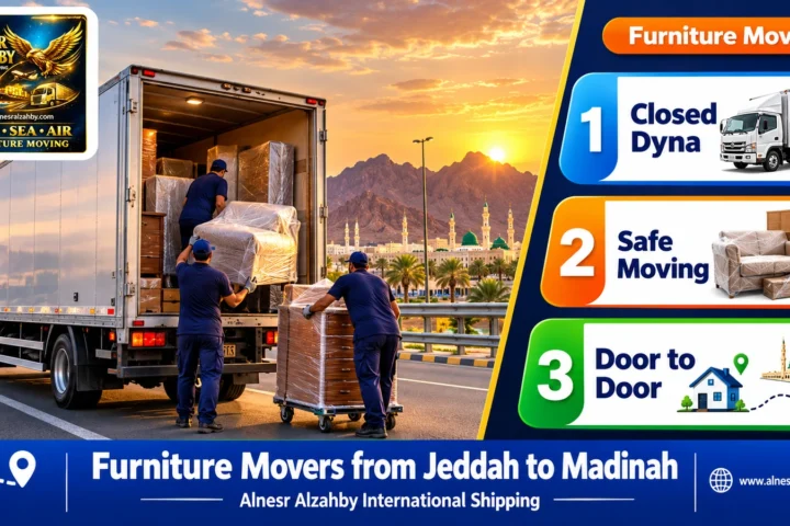 Furniture Movers from Jeddah to Madinah — Alnesr Alzahby