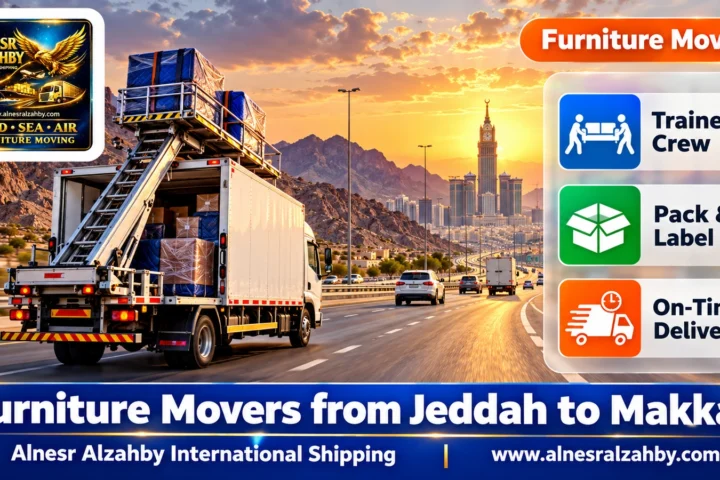 Furniture Movers from Jeddah to Makkah — Alnesr Alzahby