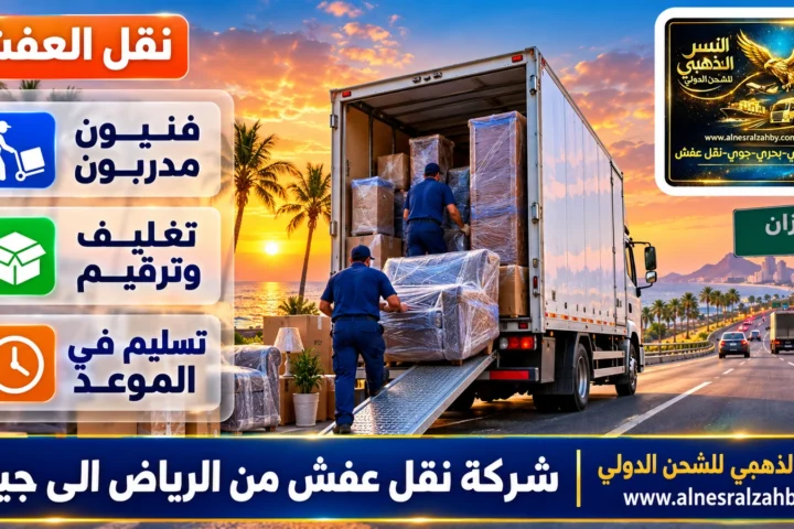 شركة نقل عفش من الرياض الى جيزان — النسر الذهبي