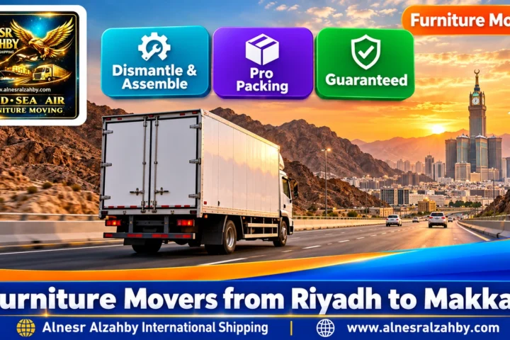 Furniture Movers from Riyadh to Makkah — Alnesr Alzahby