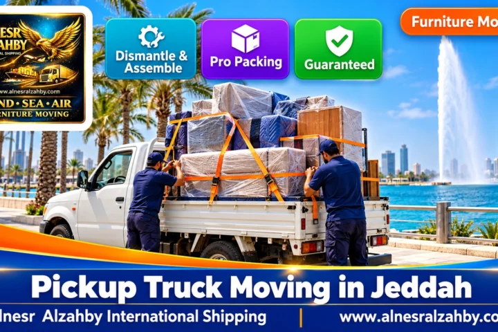 Pickup Truck Moving in Jeddah — Alnesr Alzahby