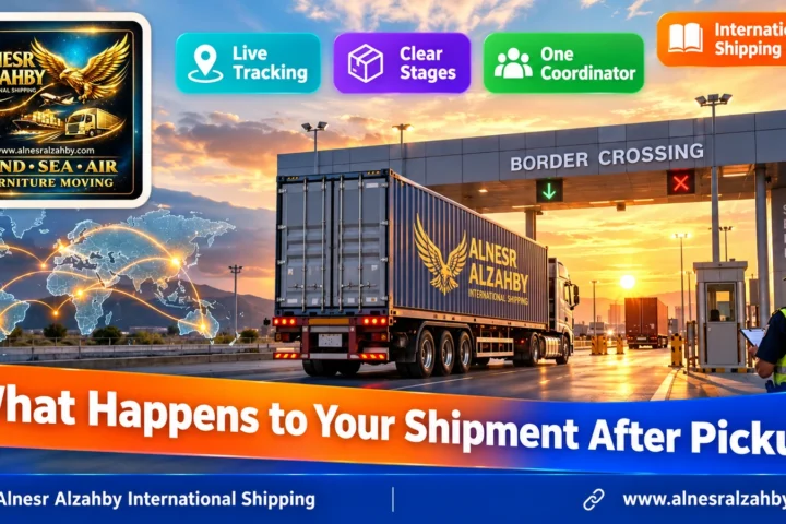 What Happens to Your Shipment After Pickup — Alnesr Alzahby