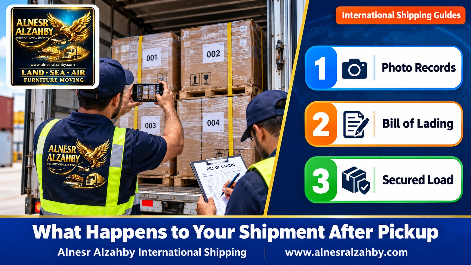 Loading and documenting a shipment
